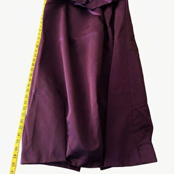 ZARA WOMAN NWT FW23 STRAPLESS PANELLED DRESS LIMITED EDITION AUBERGINE 8248/754 - Picture 15 of 16